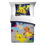 [Pokemon/ Pokemon ] Pocket Monster одиночный / двойной futon комплект ватное одеяло . подушка покрытие. комплект двусторонний Пикачу постельные принадлежности комплект / futon 