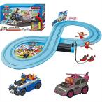 【Carrera First / カレラ ファースト】パウパトロール スロット カー レーシングトラックセット Paw Patrol - Slot Car Racing Track Set チェイス スカイ 車両