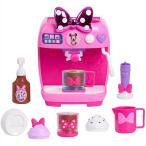 ショッピングミニー 【Disney Minnie Mouse】 ディズニー ジュニア ミニーマウス ライズ＆シャイン ボウリスタセット エスプレッソマシン/コーヒーメーカー セット /おままごと/