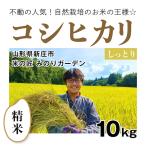 ショッピングコンクール 【自然栽培のお米/令和5年産】精米10kg「コシヒカリ」(山形県)米の匠 みのりガーデン　コンクール受賞歴あり 米　お米　無施肥　自然栽培　