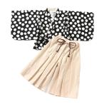 ショッピングセラフ SERAPH セラフ お気軽おめかし袴セット ブラック【S475013】和装 七五三 端午の節句 セレモニー フォーマル 写真撮影 お出かけ 男の子