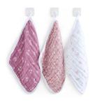 エイデンアンドアネイ ウオッシュクロス ヘリテージフローラル オーガニック【ABAWCO30007】沐浴 お風呂 ダブルガーゼ ループ付き 入園準備