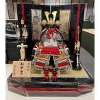 【五月人形】7号 飛鳥赤肩鎧 平飾り【B