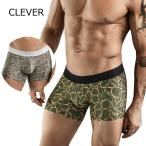 CLEVER MAR TRUNKS クラシック スポーツ ローライズ セクシー系 ジム タイツ インナー 立体フロント 王道ボクサー