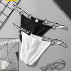 GTOPX мужской T-back подвешивание шнур ремешок корпус Harness имеется U выпуклость цельный сумка Rollei z sexy внутренний металл кольцо .. мужчина нижнее белье 
