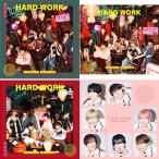 ショッピング期間限定 【特典付】【予約】 【4形態Blu-ray付セット】HARD WORK (初回限定盤1+初回限定盤2+通常盤+期間生産限定エディション) CD なにわ男子 【EDITION2】