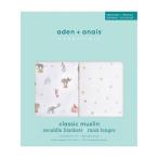 * упаковка бесплатный *aden+anais essentials одеяло swa доллар / Elephant цирк /2 листов хлопок Moss Lynn материалы eiten and anei Esse n автомобиль ruz
