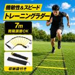 ラダー 練習 7m トレーニングラダー 8マス アジリティラダー スピードラダー 調整ラダー 持ち運び 便利 折りたたみ 収納袋付き 屋外 室内 トレーニング サッカー