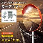 安全ミラー カーブミラー 家庭用 設置 取り付け 屋外 丸型 鏡 安全ミラー ガレージミラー 車庫 駐車場 曲がり角 42cm 事故防止 視界 良好 出入り口 会社 ee279