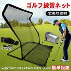 ゴルフネット ゴルフ練習ネット ゴルフ 練習 ネット 2.5m ゴルフ練習網 ゴルフ練習器具 ボール 大型 練習ネット 汎用 スポーツネット 多用途 250cm 野球 テニス