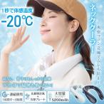 【-20℃瞬間冷却】ネッククーラー 首掛け扇風機 2024新登場 羽なし 冷却プレート 背中送風 大容量バッテリー 小型 静音 ミニ扇風機 風量調整 熱中症対策 母の日