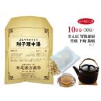 附子理中湯 ブシリチュウトウ お手軽煎じ薬 10日分30包 胃腸虚弱 下痢 嘔吐 胃痛 腹痛 胃炎 薬局製剤 ぶしりちゅうとう