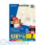 コクヨ（KOKUYO） ［LBP−G1902］ カラーLBP＆amp；PPC用光沢紙ラベルA4 2面135X190 100枚 LBP−G1902【送料無 ポイント5倍
