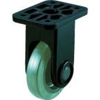 キャスター 省音キャスター ＴＲＵＳＣＯ　省音グレーキャスター　固定　Φ１３０　黒色　  (TYPGK-130BK)