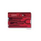 直送 代引不可・他メーカー同梱不可 ビクトリノックス（VICTORINOX） ［0.7100.T］ SWISS CARD スイスカードT【キャンセル不