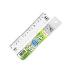 共栄プラスチック ［P-1515］ R−PET直線定規 15cm P1515【AKB】