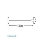 トスカバノック（バノック） ［US-35］ USピン US−35mm【１００００本】 US35【AKB】