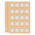 テージー ［C-31S4］ コインスペアー 無地33mm穴4列5段 C31S4【AKB】