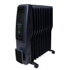  Tecnos TEKNOS TOH-D1102K масляный нагреватель 11 листов ласты цифровой отображать чёрный матовый TOHD1102K