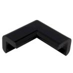 カーボーイ CAR-BOY 765 安心クッションコーナー用 STRONG 屋外対応 細 ブラック 24×50×22mm