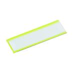 あすつく対応 「直送」 トラスコ TRUSCO MGP-25X80-Y マグネット式見出しプレート 25X80 黄 10枚入 MGP25X80Y