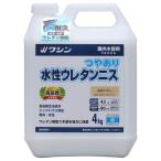 あさってつく対応 直送 代引不可・他メーカー同梱不可 和信ペイント 4965405162417 ＃941851 水性ウレタンニス 透明クリヤー 4kg
