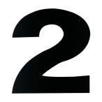 あすつく対応 「直送」 ダイドーハント 10177778 マグネット切り文字 ブラック 2