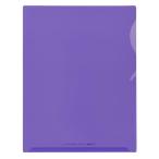 セキセイ CLK-2352-80 シールック ワイドフォルダー パープル CLK235280