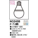 安心のメーカー保証 【インボイス対応店】NO245B（LDA9-G/PC/D/R90） オーデリック照明器具 ランプ類 LED電球 LED