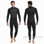 ウェットスーツ 3mm メンズ ダイビングスーツ サーフィン フルスーツ 長袖 長ズボン 上下一体型 水着 男性用 マリンスポーツ 保温 水泳