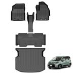 ショッピングトヨタ Jiooy?トヨタ 新型シエンタ 10系 MXP フロアマット+セカンドマット+ラゲッジトレイ 5枚セット 5人乗り用 SIENTA 10系 ト