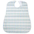  бамбук . еда для фартук soflapi Len фартук окантовка проверка голубой 