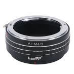 Haoge manual линзы крепление адаптор Nikon Nikkor F/AI/AIS/D крепление линзы из Olympus . Panasonic Mike 