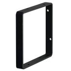  flat дешево . медь промышленность LABRICO полка рама квадратное 1×4 дерево * ширина 10cm сосна материал для камень . панель булавка кроме того, винт . установка черный WFK-1