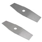 ショッピング草刈り機 芝刈り機ブレード 草刈り機 替え刃 2枚刃 305mm 草刈り機の刃 シュレッダーブレード 2枚入り