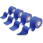  обмотка лентой лента 4 шт входить 5cm x 5m кинезиология лента kinesio лента мускул *... поддержка "дышит" эластичность сильный пот . сильный темно синий 