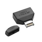 SinLoon USB 3.0 フロントパネルヘッダー Type-E -USB 3.0 19/20ピン マザーボードアダプター Type-E オ