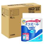 エリエール トイレットペーパー 1.5倍巻き 82.5m×32ロール8ロール×4パック シングル パルプ100% リラックス感のある香り ハーフ
