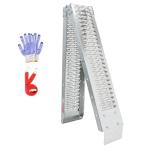 Ruedamann мотоцикл slope длина 210*22cm выдерживаемая нагрузка 220kg складной стальной лестница направляющие ручка . перчатки имеется велосипед bai