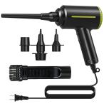 ATEngeJP электрический баллончик для обдувки 500W/260W 2 -ступенчатый поток воздуха 3m код 3 вид форсунка PC/ клавиатура для мощный пыль удаление 