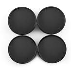 Rhinotuning колпаки 66mm 55mm черный простой колесо колпаки 