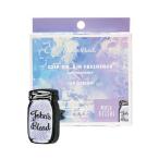 John's Blendジョンズブレンド 車用芳香剤 エアコン吹き出し口 ムスク アジサイ クリップオンエアーフレッシュナー OA-JOA-10