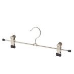 MAWA ドイツのすべらないマワハンガー ズボン スカート用 K30D ブラック 5本組