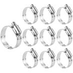 SANJAOYEE шланг частота 304 нержавеющая сталь частота Φ18-32mm соответствует 10 штук входит универсальный шланг частота трубы для шланг частота регулировка возможность мощный 