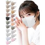 LaViness マスク 不織布 立体 立体マスク 日本製 制服小物 30枚 ホワイト×ブラック