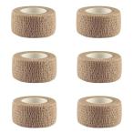 SANJAOYEE обмотка лентой лента обмотка лентой эластичный 6 шт входить 2.5cm*4.5m собственный надеты . лента склеивание перевязочный материал обмотка лентой van te-ji перевязочный материал te-