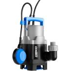 DEKO 汚水ポンプ 400W 水中ポンプ 底部入水式 排水ポンプ 最大吐出量 7500L/H 最大揚程5M 清水用 50/60Hz兼用 家庭用