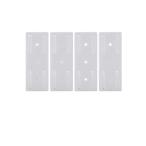  разветвитель фиксация держатель 4 шт. комплект сам склеивание тип разветвитель фиксация контейнер . входить модель перемещение возможность мощный склеивание орнамент сверление . винтовое крепление не необходимо клей склеивание модель 