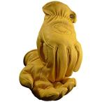 Caiman kai man кожа перчатка ( кожаные перчатки ) Driver | Work | мотоцикл Gold Sheep Grain( кожа ягненка )XL