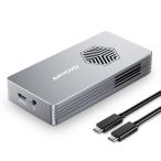 ANYOYO Thunderbolt 4/3 &amp; USB4 M.2 PCIe 2280 M-KEY(B+M KEY)NVMe SSD установленный снаружи ke-